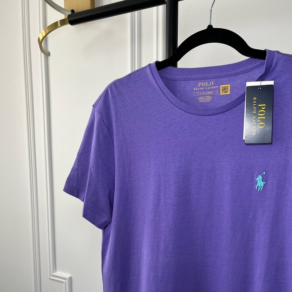 MEN’S Polo Light Purple Small Pony T-Shirt - Picture 6 of 6